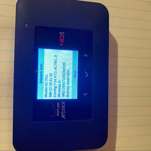 Netgear Verizon Jetpack 4g LTE - Model AC791L Hotspot - Picture 7 of 13